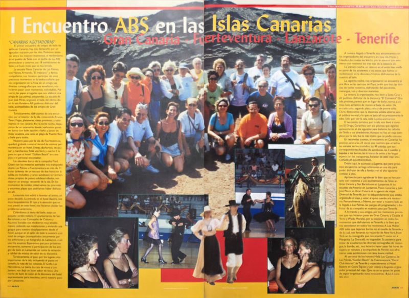 Encuentro ABS en las Islas Canarias en el año 2000